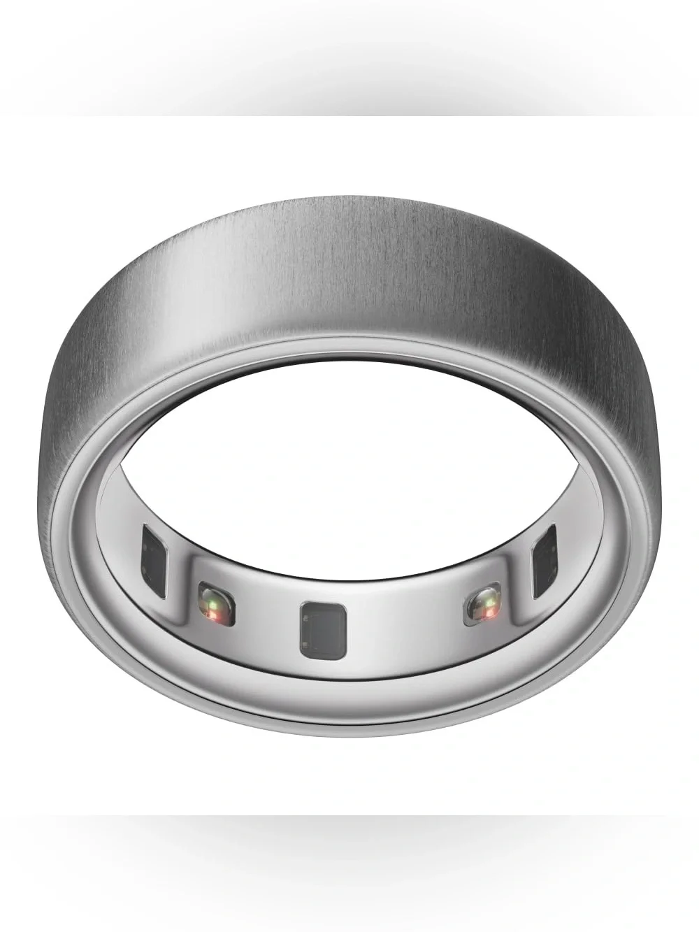 Oura Smart Ring Gen4 — Brushed Silver Finish